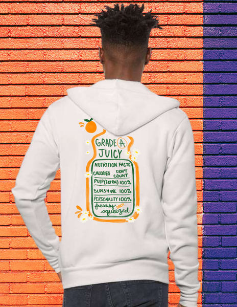 Grade A Juicy Zip Up Hoodie