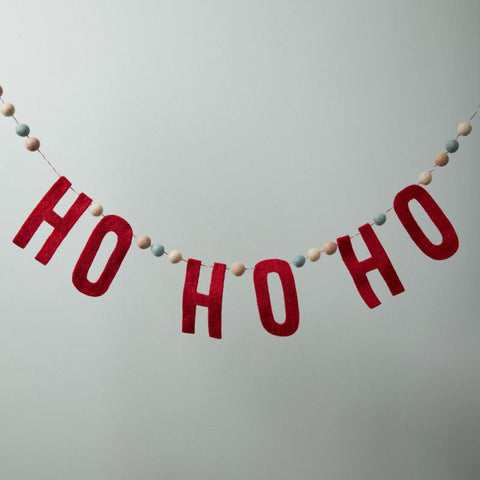 Ho Ho Ho Garland