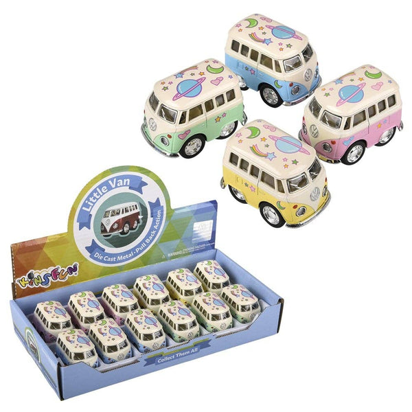 Flower Power VW Mini Bus Kids Toy