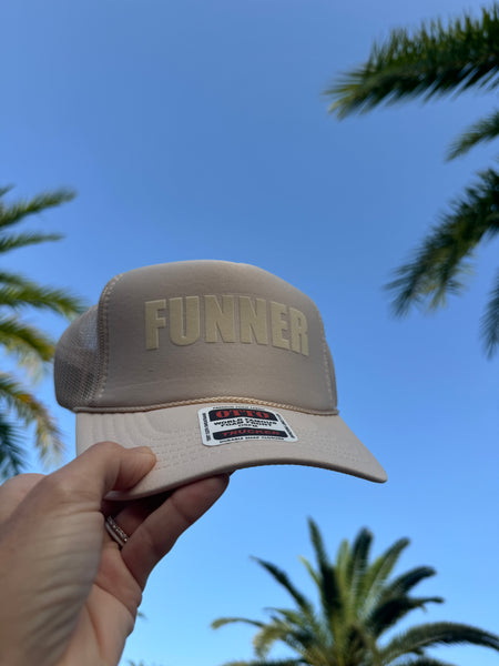FUN FUNNER FUNNEST trucker hat