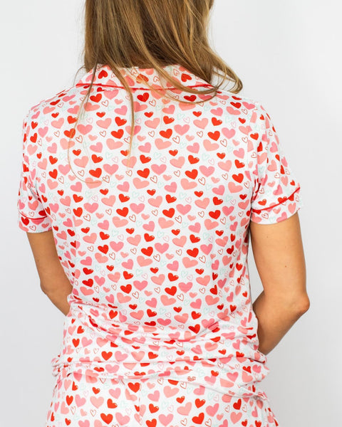 All You Need is Love Pajama Shorts Set