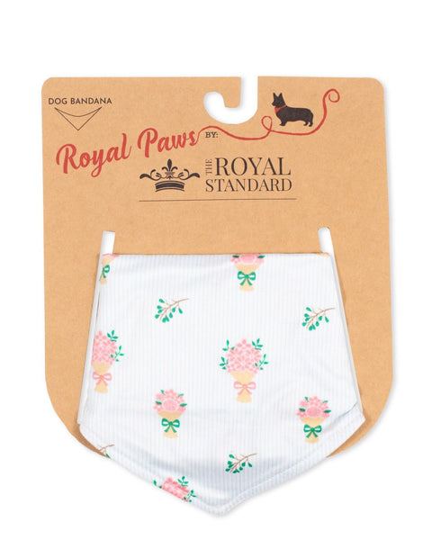 Love Blooms Here Dog Bandana