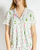 Nutcracker Trellis Short Sleeve PJ Pants Set