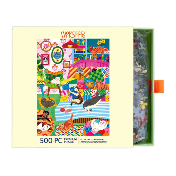 Cat Nap Stories 500 Piece Puzzle
