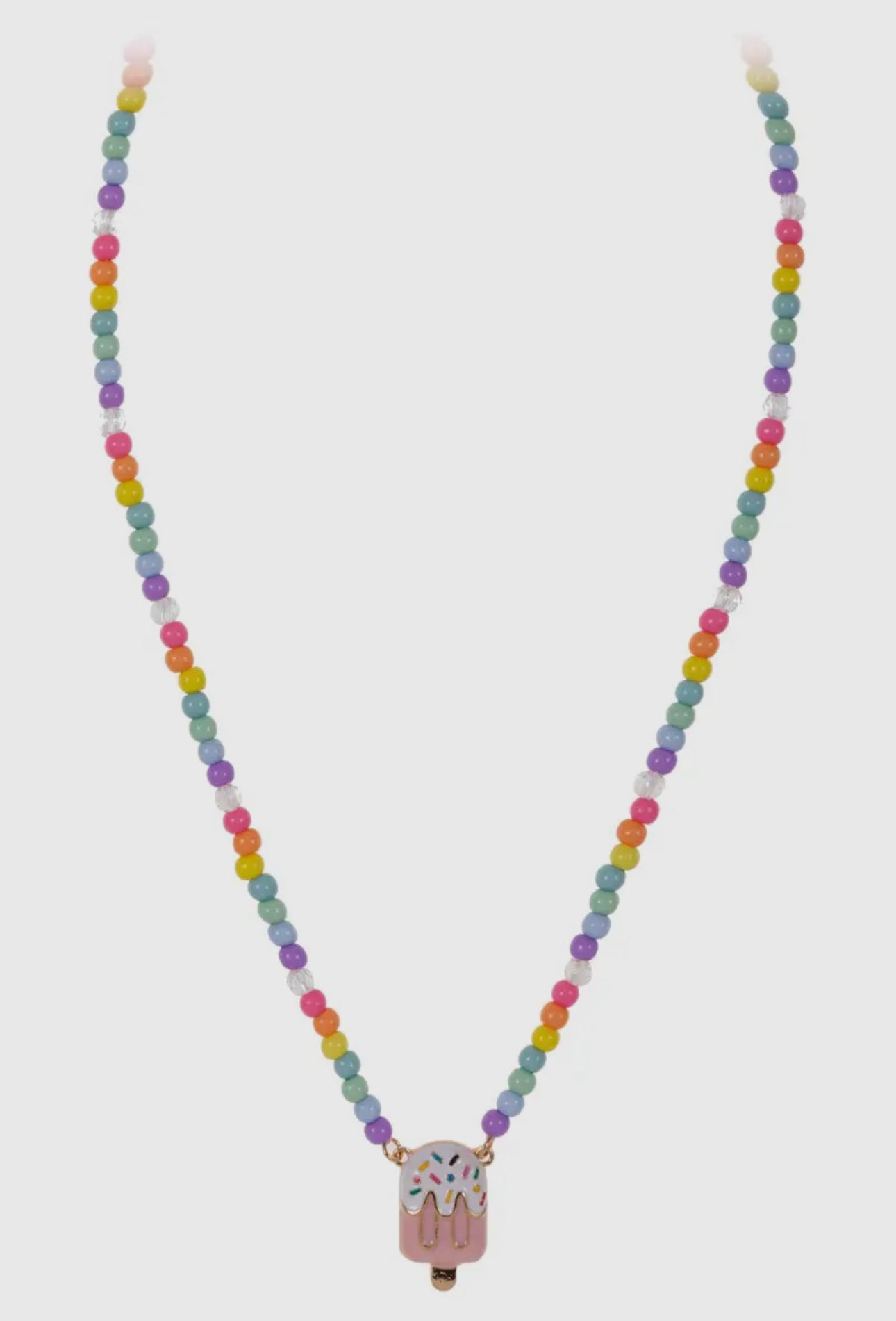 Beaded Ice Cream Necklace