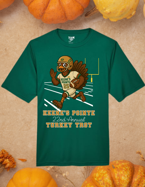 Keene’s Pointe Turkey Trot tee 2025