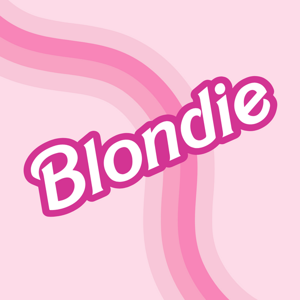 Blondie or Brunette "Barbie" raglan tee