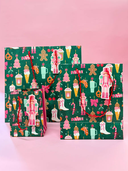 It Girl Christmas Gift Bag with Tag