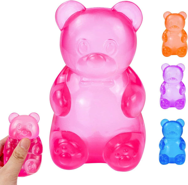 4" Large Maltose Gummy Bear Squishy Fidget Toy