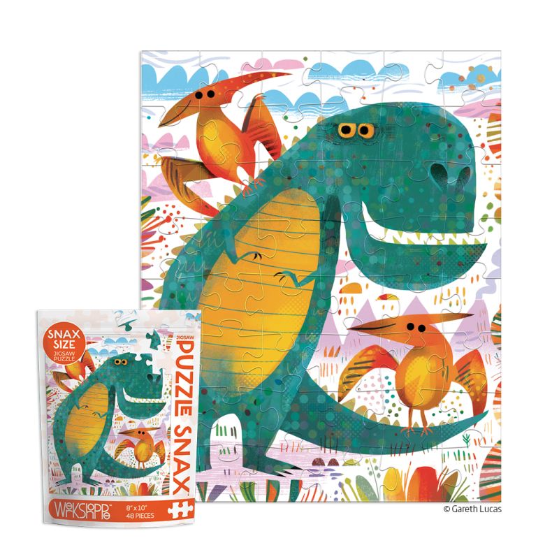 T-Rex And Friends 48 Puzzle Snax