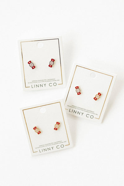 Screwback Stud Earrings - Taffy