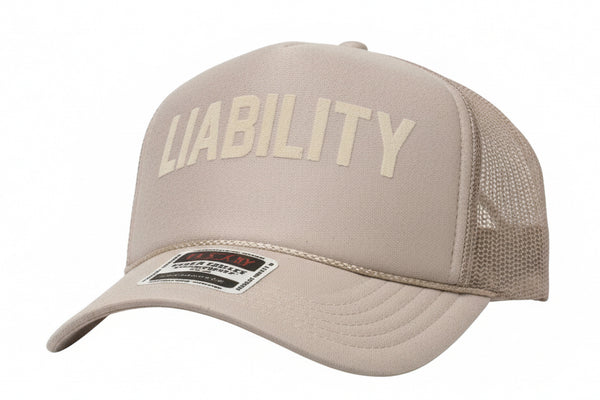 Liability trucker hat