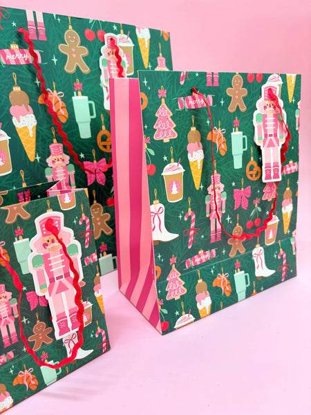 It Girl Christmas Gift Bag with Tag
