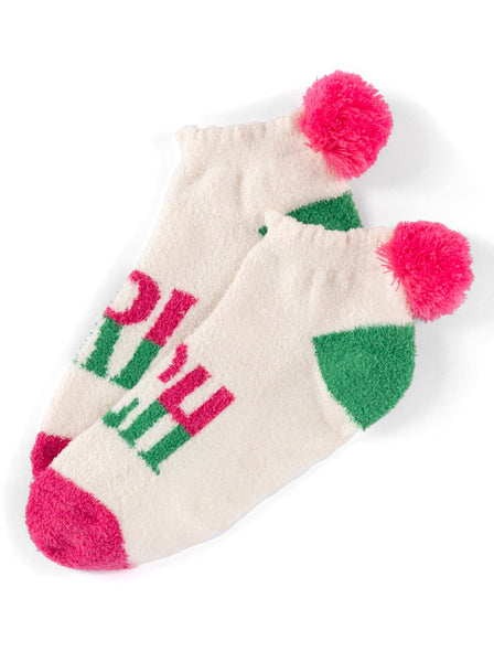 Grinch Home Socks