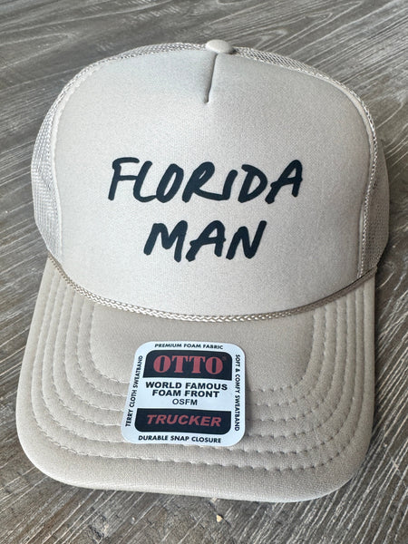Florida Man Trucker Hat