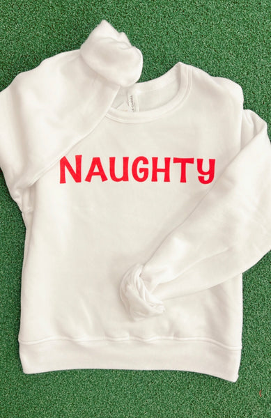Naughty or Nice pullover