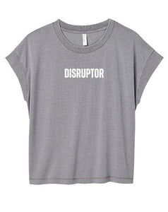 DISRUPTOR women's tee, gray