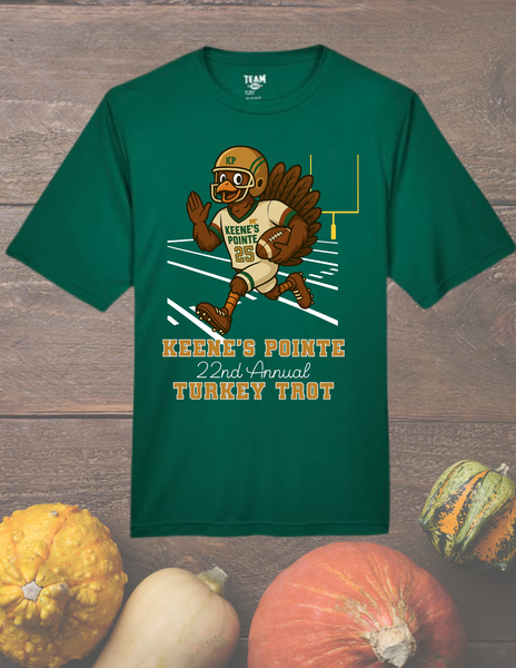 Keene’s Pointe Turkey Trot tee 2025