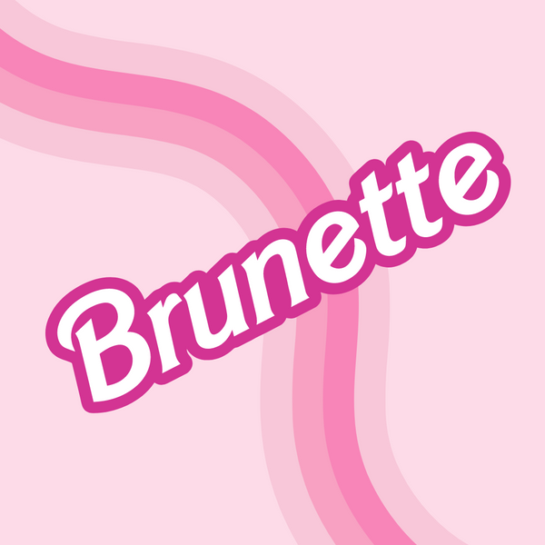 Blondie or Brunette "Barbie" raglan tee