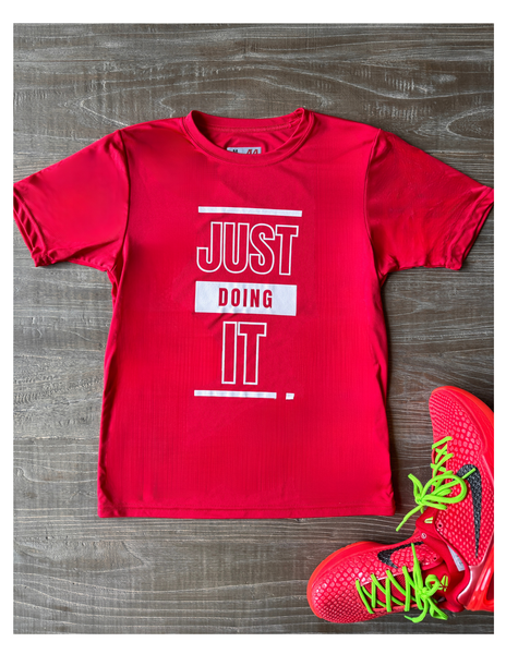 Just Doing It athletic t-shirt