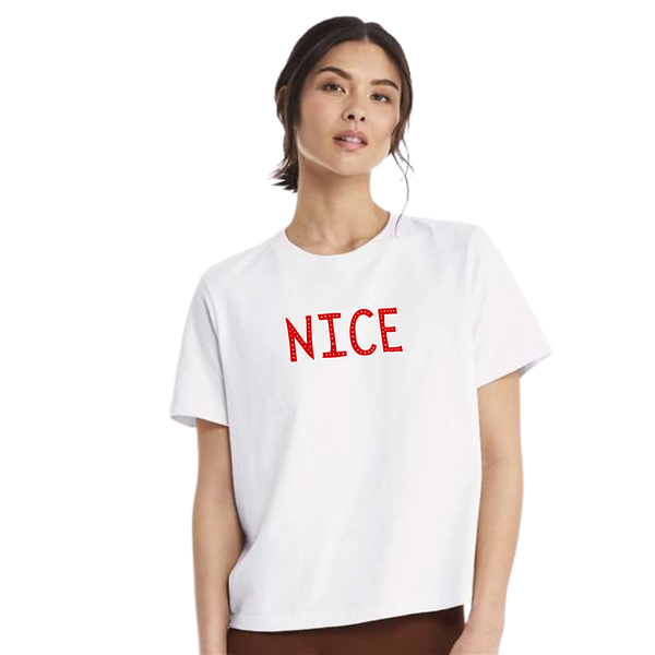 Naughty or Nice unisex tee