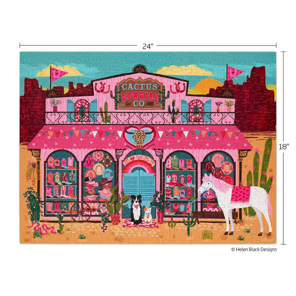 Cactus Cowgirl Co. 500 Piece Puzzle