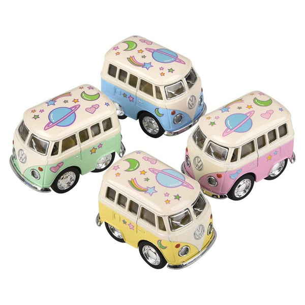 Flower Power VW Mini Bus Kids Toy