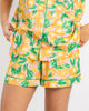 Orange Grove Shorts PJ Set