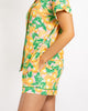 Orange Grove Shorts PJ Set