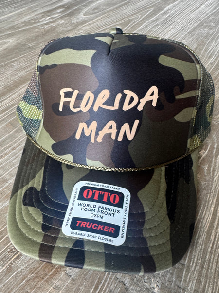 Florida Man Trucker Hat
