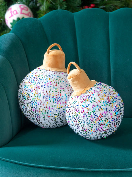 Shiraleah Merry Bauble Medium Pillow