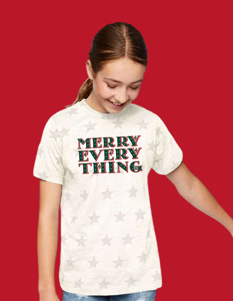 Merry Every Thing youth t-shirt