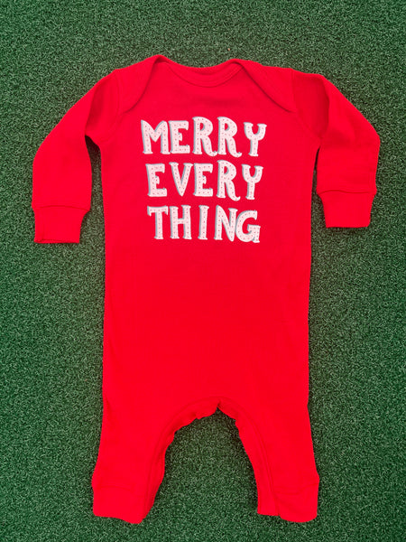 Merry Every Thing onesie