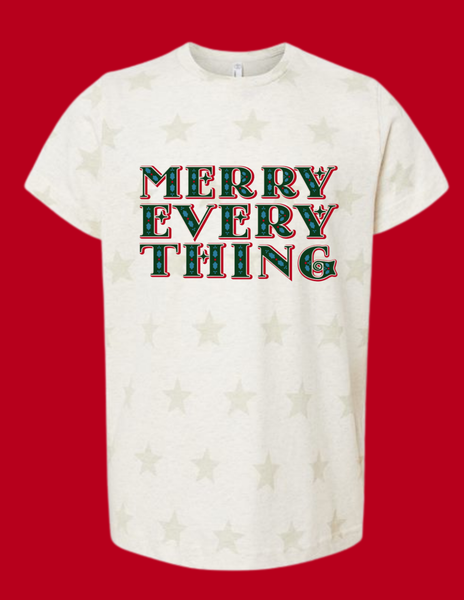 Merry Every Thing youth t-shirt