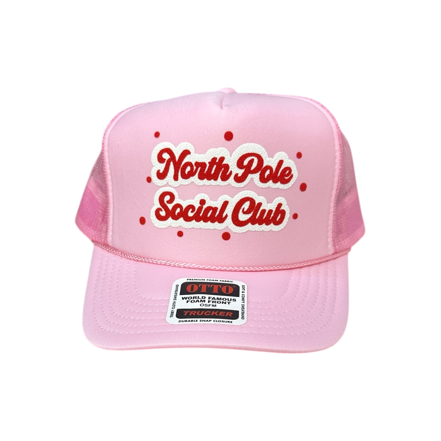 North Pole Social Club trucker hat