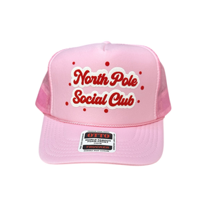 North Pole Social Club trucker hat