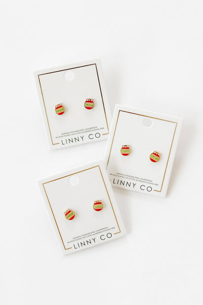 Screwback Stud Earrings - Chandler Ornament