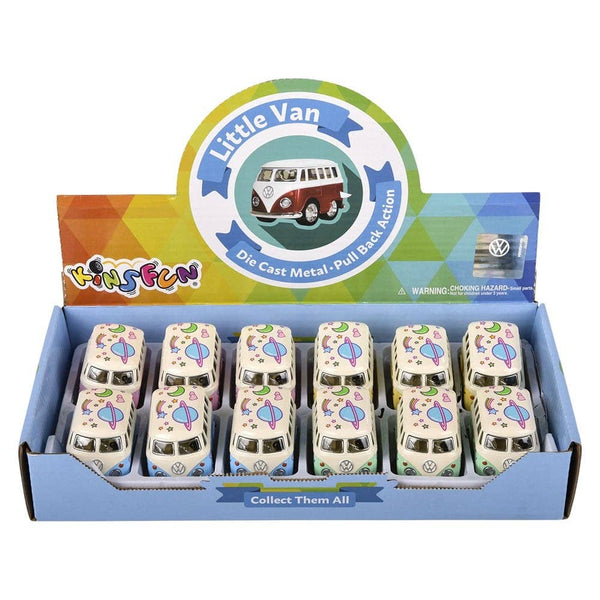 Flower Power VW Mini Bus Kids Toy