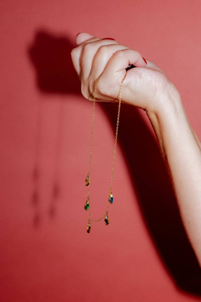 Necklace - Starla Light Gold