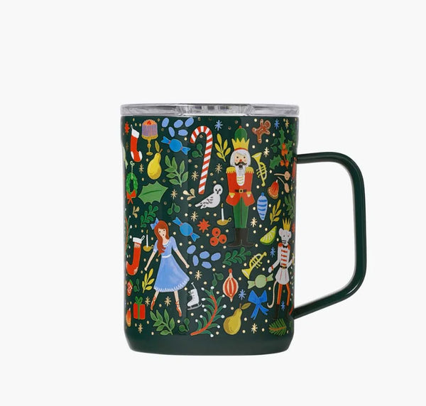 Mug - 16oz Rifle Paper - Nutcracker Green