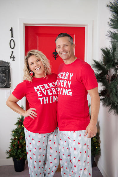 Merry Every Thing- family holiday pajamas