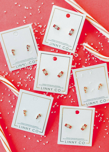 Screwback Stud Earrings - Taffy