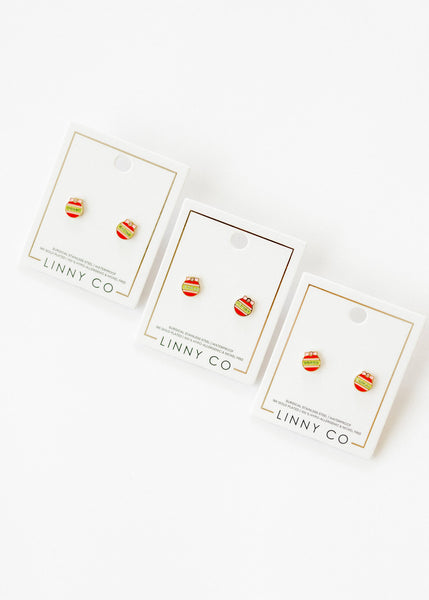Screwback Stud Earrings - Chandler Ornament