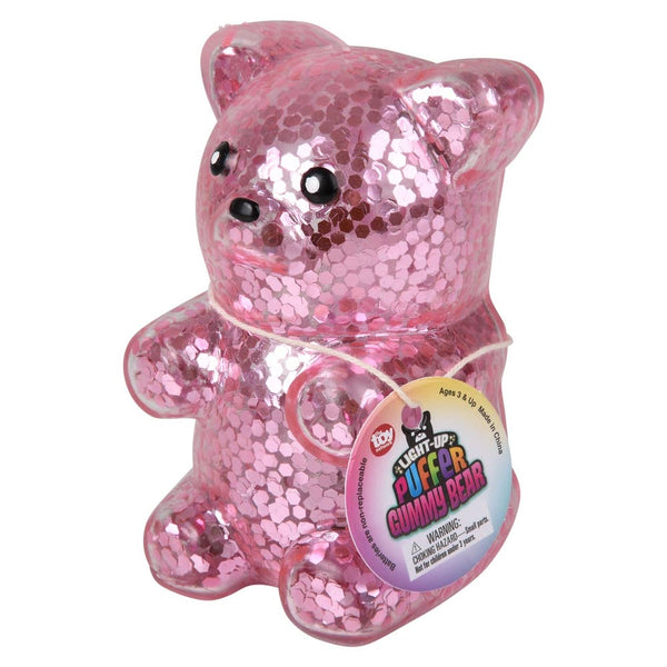 Sparkle Light-Up Puffer Gummy Bear