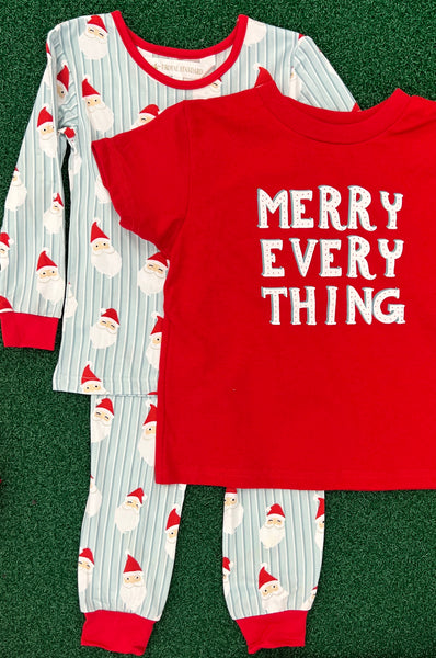 Merry Every Thing- family holiday pajamas