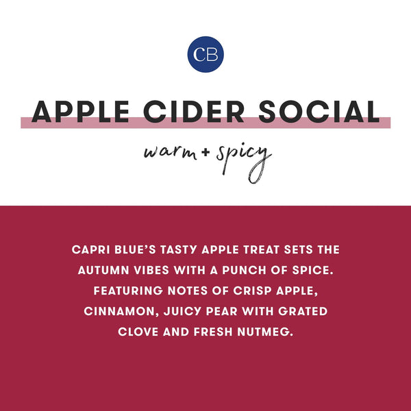 Apple Cider Social Glimmer Inverted Candle