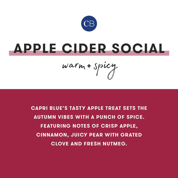 Apple Cider Social Mercury Holiday Signature Candle