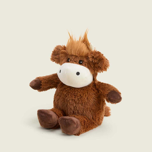 Highland Cow Warmies Bag Charm