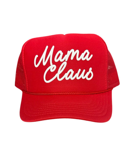 Mama Claus trucker hat
