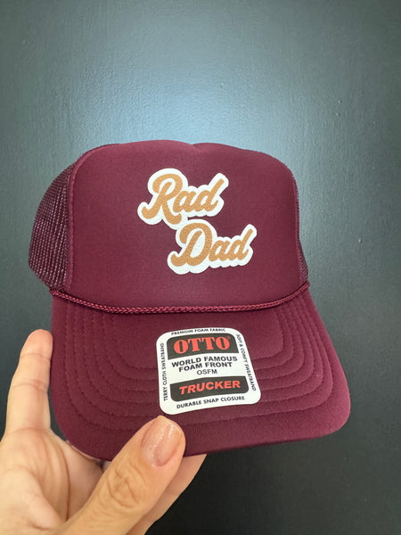 Rad Dad trucker hat